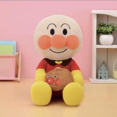 のりもの小物入れぬいぐるみ　アンパンマンのサムネイル