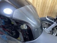 ニンジャ250 400綾織ドライカーボンタンクパッド SPEEDRA - メルカリ