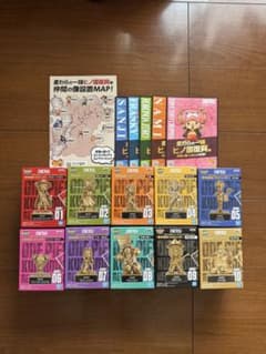 ワンピース熊本復興プロジェクト麦わらの一味 ミニフィギュア全10種 コンプセットのサムネイル