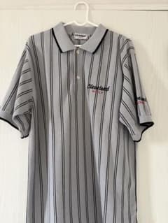 Cleveland GOLF ポロシャツ ストライプ Lのサムネイル
