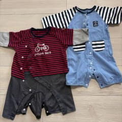 ベビー ロンパース 2枚セット 男の子のサムネイル