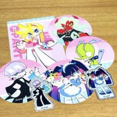 スイパラ パンストコラボ New PANTY & STOCKING コースター他