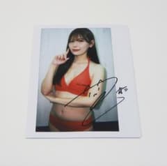 ♪新品 レア☆明里つむぎ☆直筆サイン入りチェキ☆デカチェキ ワイド