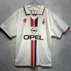 lotto ACミランOPEL 95-98 ユニフォーム lotto ACミランOPEL 95-98 ユニフォーム - メルカリ