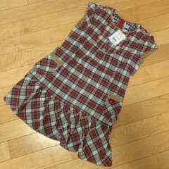 定価12000円　ミキハウス　ワンピース　130のサムネイル