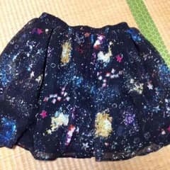 HaChi様取り置き中！宇宙柄リバーシブルスカートのサムネイル