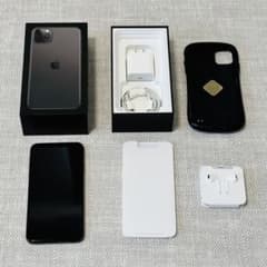 Iphone 11 PRO MAX 256GB スペースグレイ　イヤホン未使用のサムネイル