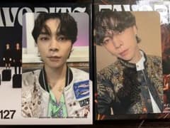NCT 127 favorite キノ ジャニー ヨンホ トレカ 2種のサムネイル
