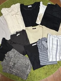 ☆ミセス 婦人服 トップス・ワンピース 13点☆まとめ売り M～Lサイズのサムネイル