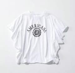 AMERICANAアメリカーナ frill tee フリル Tシャツ - メルカリ