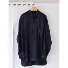 COMOLI 24SS ウールシルクオーバーシャツ CHARCOAL 2 M - メルカリ