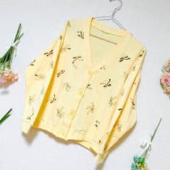 ❤️ ヴィンテージ カーディガン トレーナー スウェット レトロ ポップ 美品のサムネイル