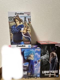 ニ*ん様 Grandista キングダム 転スラ ルパン三世 フィギュア 3体セのサムネイル