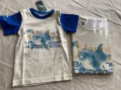 イルカのTシャツ　大人用L 子供用90cm セットのサムネイル