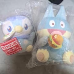ポケピース 1番くじ A賞、ラストワン賞 ポッチャマ ゴンベ ポケモン