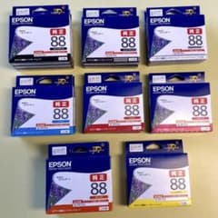 ▽値下げ▽EPSONプリンターの純正インクカートリッジ全色のサムネイル