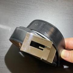 GUCCI グッチ レザーベルト リバーシブル 黒×茶 G ロゴバックル W36 GUCCI グッチ レザーベルト リバーシブル 黒×茶 G ロゴバックル