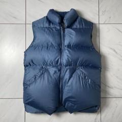 美品　初期ボーイズマーケット別注クレセントダウンワークスNBNWベスト　ネイビー CRESCENT DOWNWORKS NBNW】一生の相棒になるダウンベスト