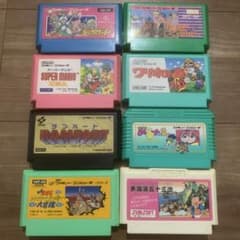 ファミコンソフト 8本セット まとめ売り - メルカリ