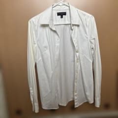 BANANA REPUBLIC ノンアイロンストレッチシャツ ホワイト サイズ8のサムネイル