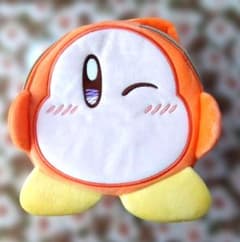 커비 해피 모닝 봉제 인형 버니티 파우치