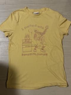 McDonald's Ronald McDonald Tシャツ イエローのサムネイル