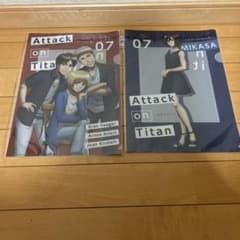 進撃の巨人 クリアファイル 2枚セット - メルカリ