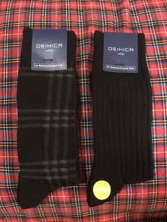 ORIHICA オリヒカ　ビジネスソックス　靴下　スマ暖のサムネイル
