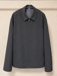 無印良品 ムジラボ 紳士 トリアセテート混ジップアップブルゾン M
