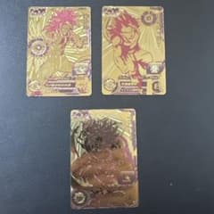 高騰中】ドラゴンボールヒーローズ 金CP3枚セット - メルカリ