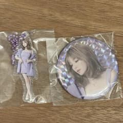 AAA 20th 가챠 우노 미사코 캔 배지 아쿠키 캡슐 토이