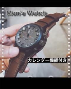 腕時計　メンズ　ウォッチ　レザー　シンプル　韓国風のサムネイル