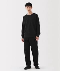 MUJI Labo 紳士 昔ながらの製法で編み立てたスウェットプルオーバー 