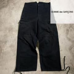 COMME des GARÇONS】黒 M-47 カーゴ パンツ - メルカリ