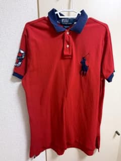 POLO Ralph Lauren ビッグポニー　3　レッド 赤　L ポロシャツのサムネイル