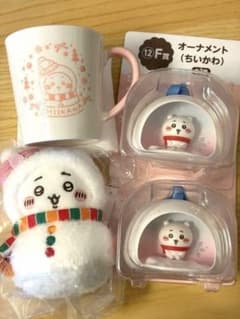 【即購入可】ちいかわ 豪華4点セット⛄️ マグカップ ぬいぐるみ オーナメントのサムネイル