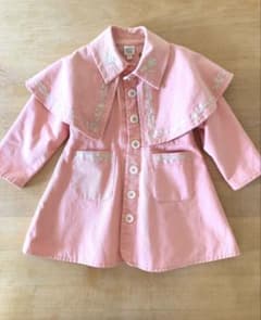 公式限定 apolina コート2025aw 3-5y トレンチ ケープ - メルカリ