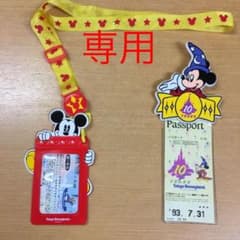 専用出品　10周年　ディズニーチケットホルダーのサムネイル