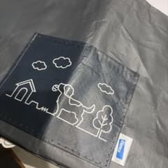 犬用お出かけグッズ グレーのサムネイル