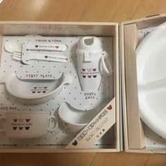 ☆まーちゃん様専用☆赤ちゃんの城 BABY Plate set 食器セット 新品のサムネイル