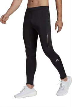 adidas ブラック ランニングタイツ　未使用のサムネイル