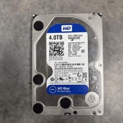 WD Blue 4TB HDD WD40EZRZ - メルカリ