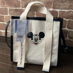 ディズニー ショルダーバッグ/トートバッグ ミッキー/レトロ 新品のサムネイル