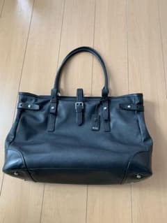 TUMIレザー ヴィヴェローネ　ビジネストートバッグ 黒のサムネイル