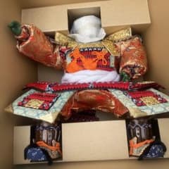 5月人形☆子供武者☆狭山作 レトロ五月人形 狭山清玉作 子供武者 兜 刀セット - メルカリ