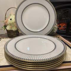 ウェッジウッド コロネード ユーランダー 27cmディナープレート 大皿6