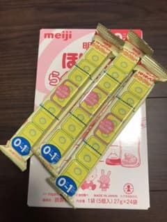 明治　ほほえみ　らくらくキューブ27本のサムネイル