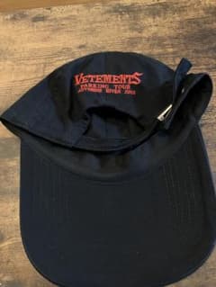 Vetements パーキングツアー キャップ 2016 ブラック　ヴェトモンのサムネイル