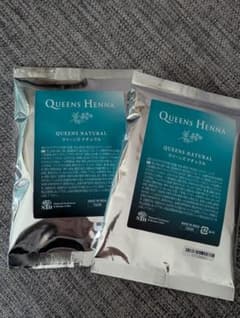 QUEENS HENNA QUEENS ナチュラル 100g 2袋のサムネイル