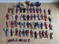 ウルトラマン フィギュア 大量セット 指人形9体 ソフビ51体 限定品ありのサムネイル